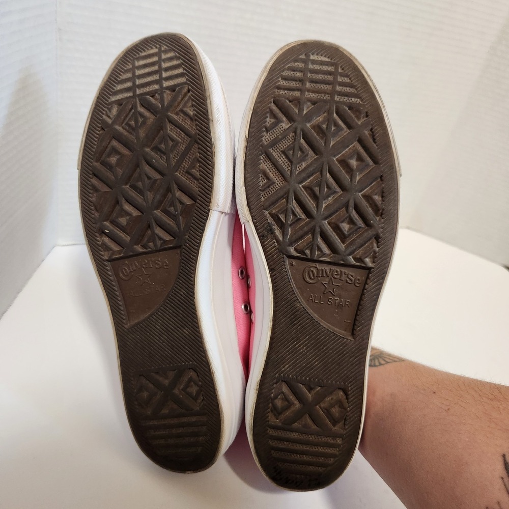 Converse Chuck Taylor All Star Lift Platform Pink Womens Size 9 Mens 7 - Picture 7 of 8